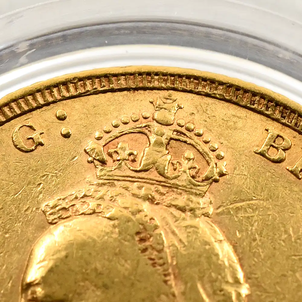 アンティークコイン4：3715 1889 ヴィクトリア女王 ジュビリーヘッド 聖ジョージ竜退治 1ソブリン金貨 未鑑定