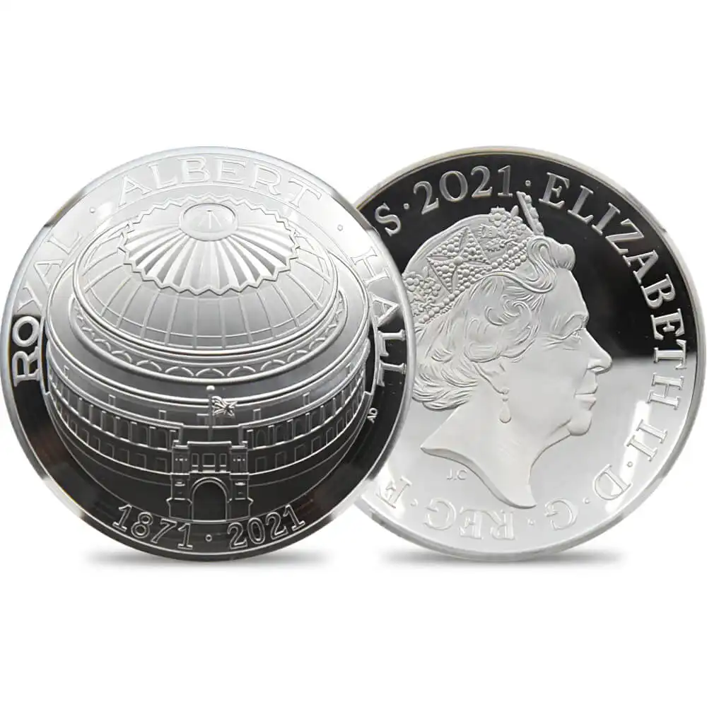 2021英国アルバートホール150周年銀貨