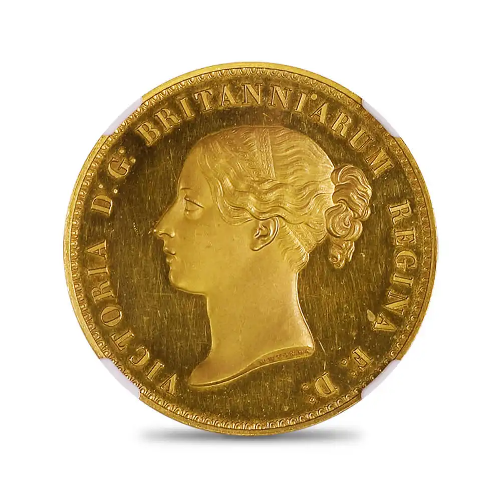 アンティークコイン2：1159 1839 ヴィクトリア女王 ウナ＆ライオン 5ポンド金貨 NGC PF62+UC WR-278【ご予約承り品】