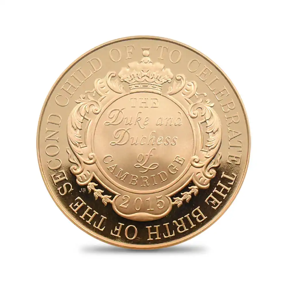モダンコインs2：1364 2015 エリザベス2世 シャーロット王女誕生記念 5ポンド金貨 PCGS PR70DC