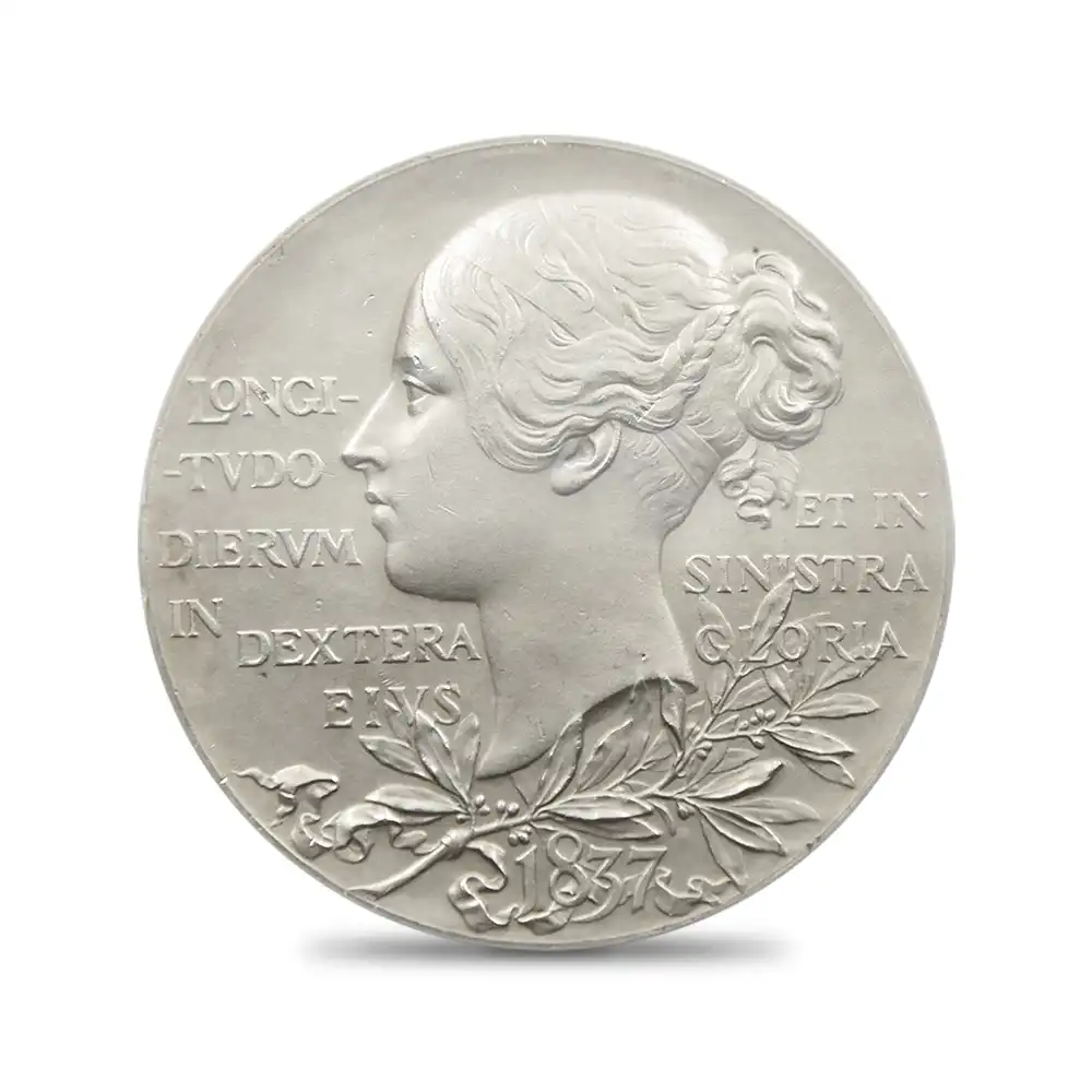 メダル3：1430 1897 ヴィクトリア女王 即位60周年記念 ダイヤモンドジュビリー 銀メダル NGC MS63
