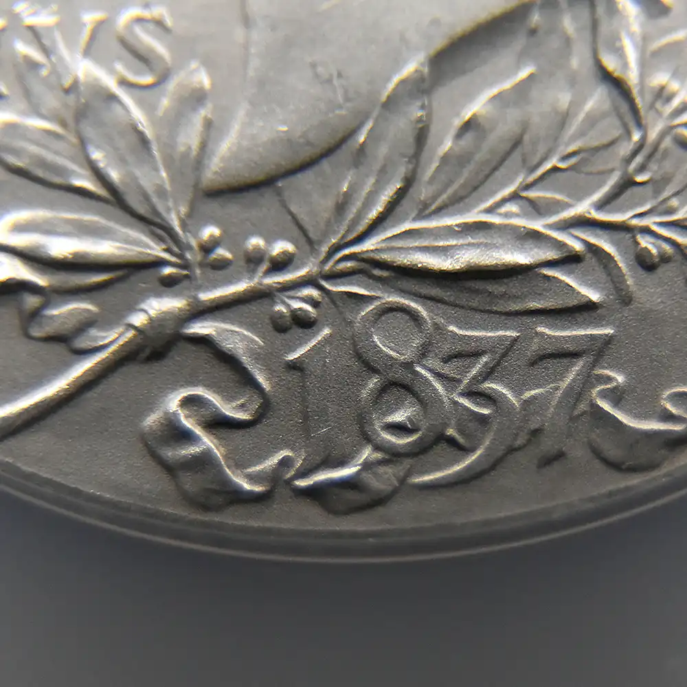 メダル10：1430 1897 ヴィクトリア女王 即位60周年記念 ダイヤモンドジュビリー 銀メダル NGC MS63