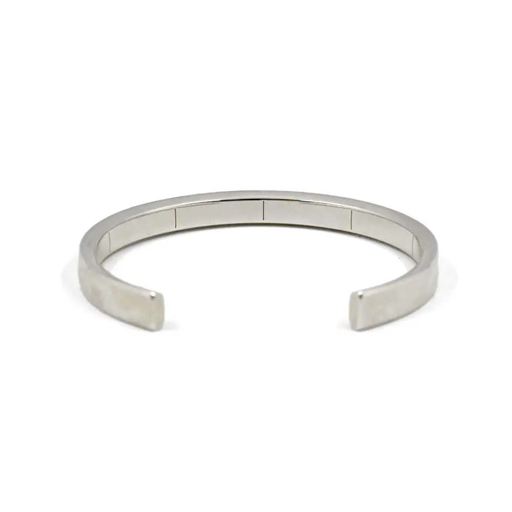 ジュエリー2：4949 【ブレスレット】886 THE ROYAL MINT コロネーション カフ スターリングシルバー Lサイズ 箱付き