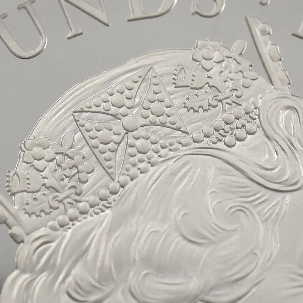 モダンコイン11：6310 2019 エリザベス2世 ウナ＆ライオン 5ポンド2オンス銀貨 NGC PF68UC