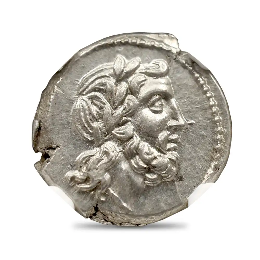 古代コインs2：1815 古代ローマ共和国 紀元前211-208 ヴィクトリアトゥス銀貨 NGC Ch MS Strike: 5/5 Surface: 5/5