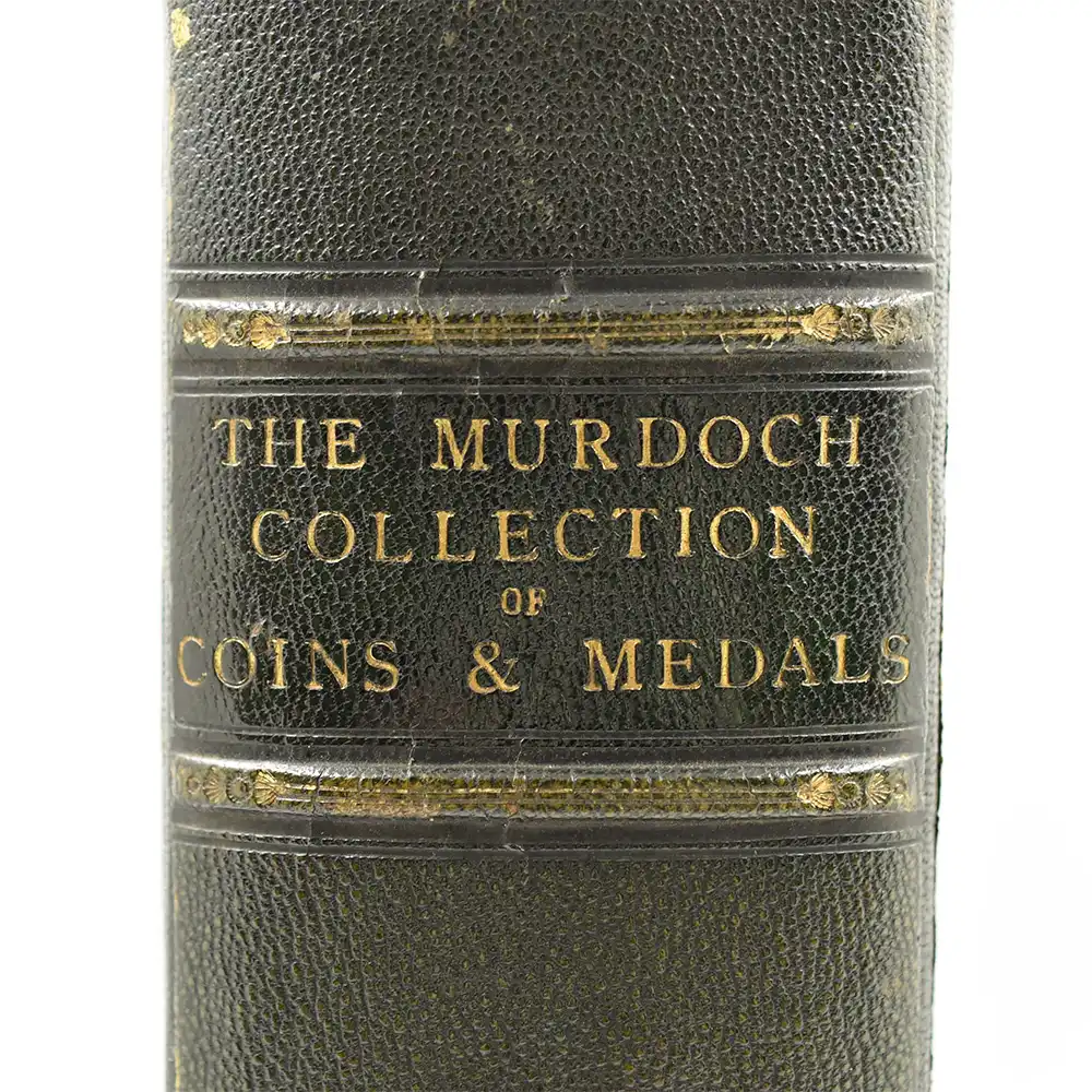書籍2：1821 本 書籍 『THE MURDOCH COLLECTION OF COINS & MEDALS 1903-1904』マードックコレクション所蔵のコインとメダル