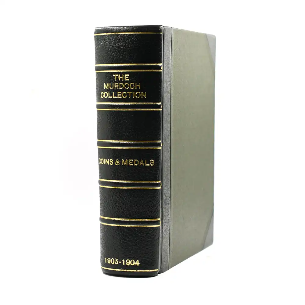 書籍s1：1822 本 書籍 『THE MURDOCH COLLECTION OF COINS & MEDALS 1903-1904』マードックコレクション所蔵のコインとメダル 新装版 書込み有り