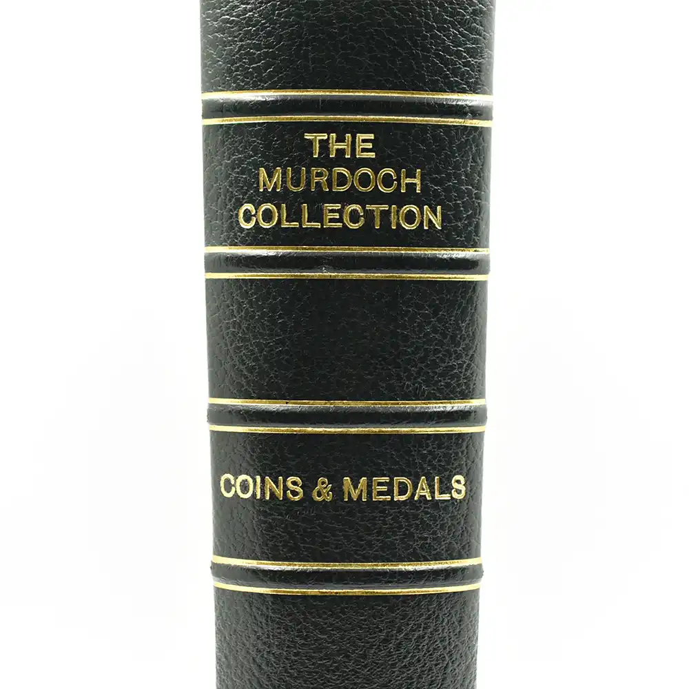 書籍s2：1822 本 書籍 『THE MURDOCH COLLECTION OF COINS & MEDALS 1903-1904』マードックコレクション所蔵のコインとメダル 新装版 書込み有り