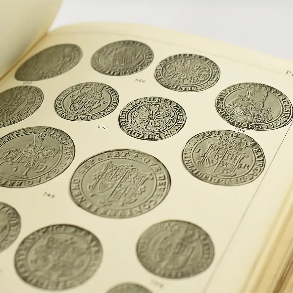 書籍11：1822 本 書籍 『THE MURDOCH COLLECTION OF COINS & MEDALS 1903-1904』マードックコレクション所蔵のコインとメダル 新装版 書込み有り