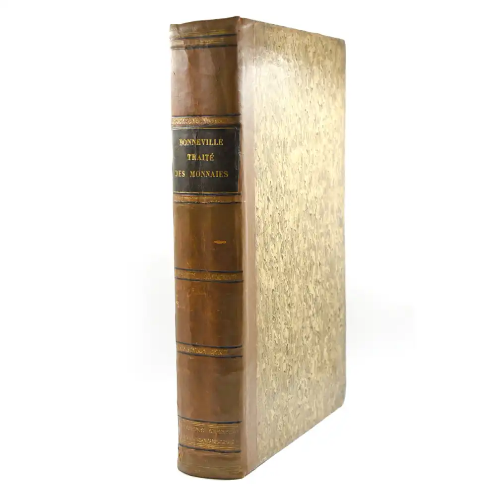 書籍1：1823 本 書籍 『BONNEVILLE :Traité des monnaies d'or et d'argent 1806』 ピエール・フレデリック・ボンヌヴィル作金貨・銀貨概論 書込み有り