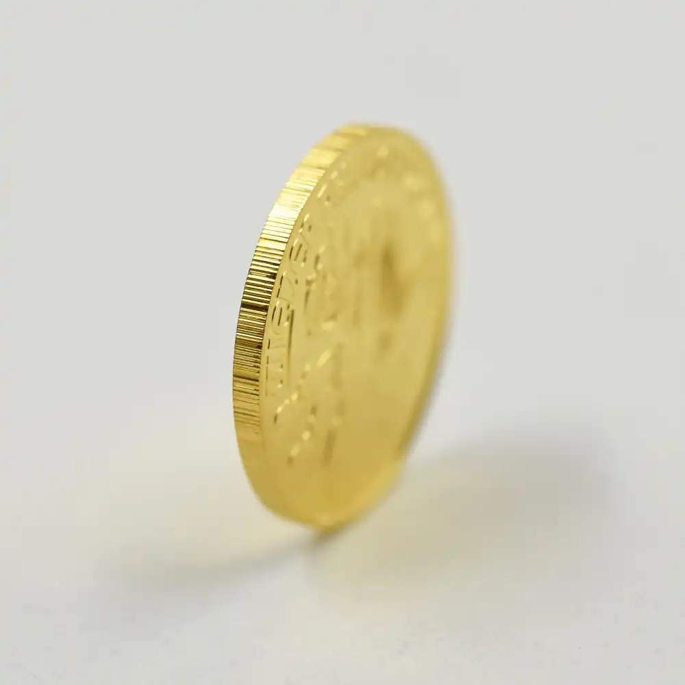 地金型4：1837 オーストリア 2022 ウィーンフィル 10ユーロ 1/10オンス 金貨 【1枚】