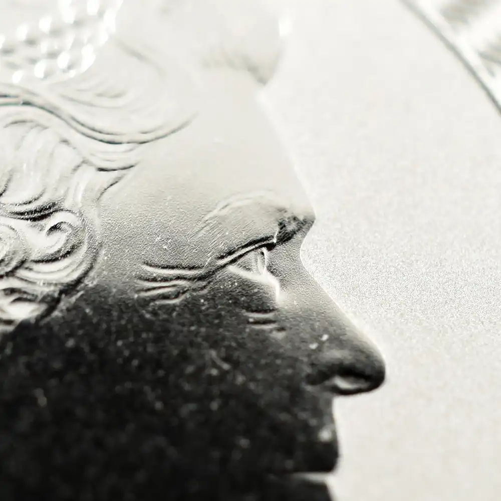 地金型10：1854 オーストラリア 2022 カンガルー 1ドル 1オンス 銀貨 【1枚】 (コインケース付き)