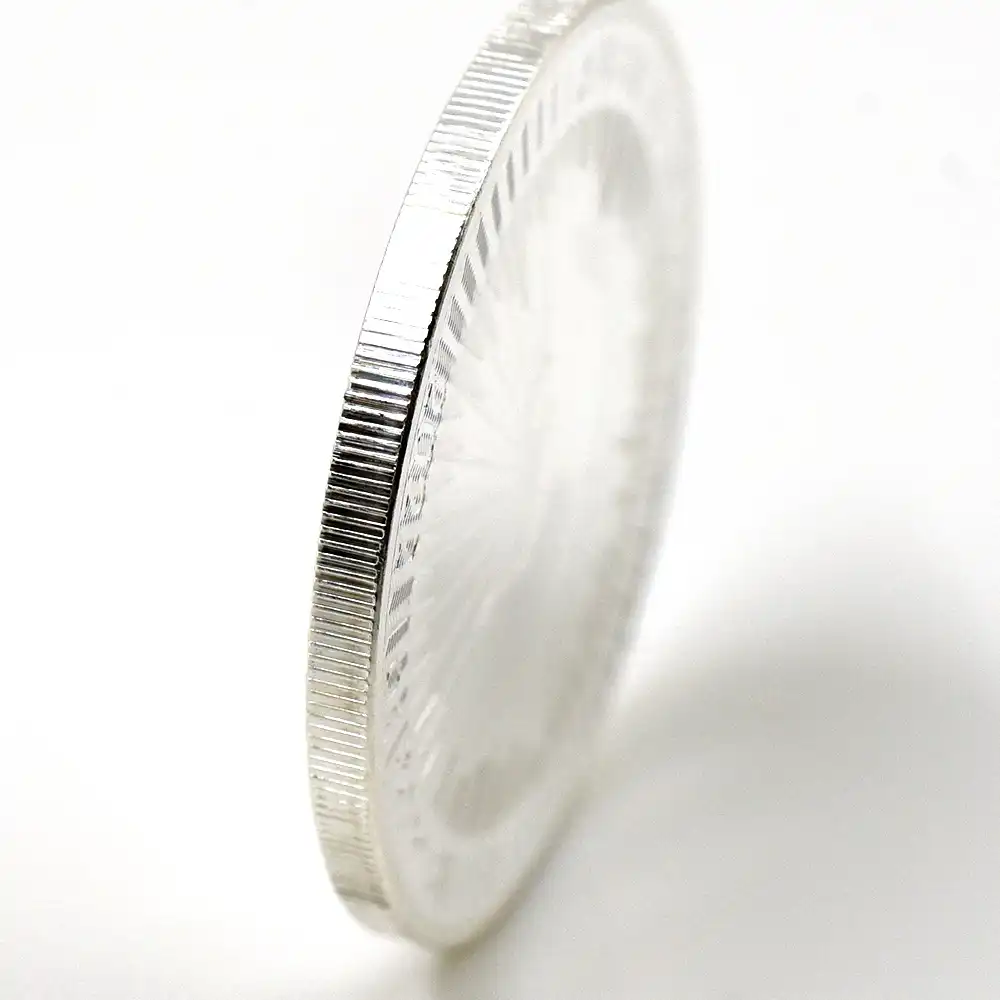 地金型12：1854 オーストラリア 2022 カンガルー 1ドル 1オンス 銀貨 【1枚】 (コインケース付き)