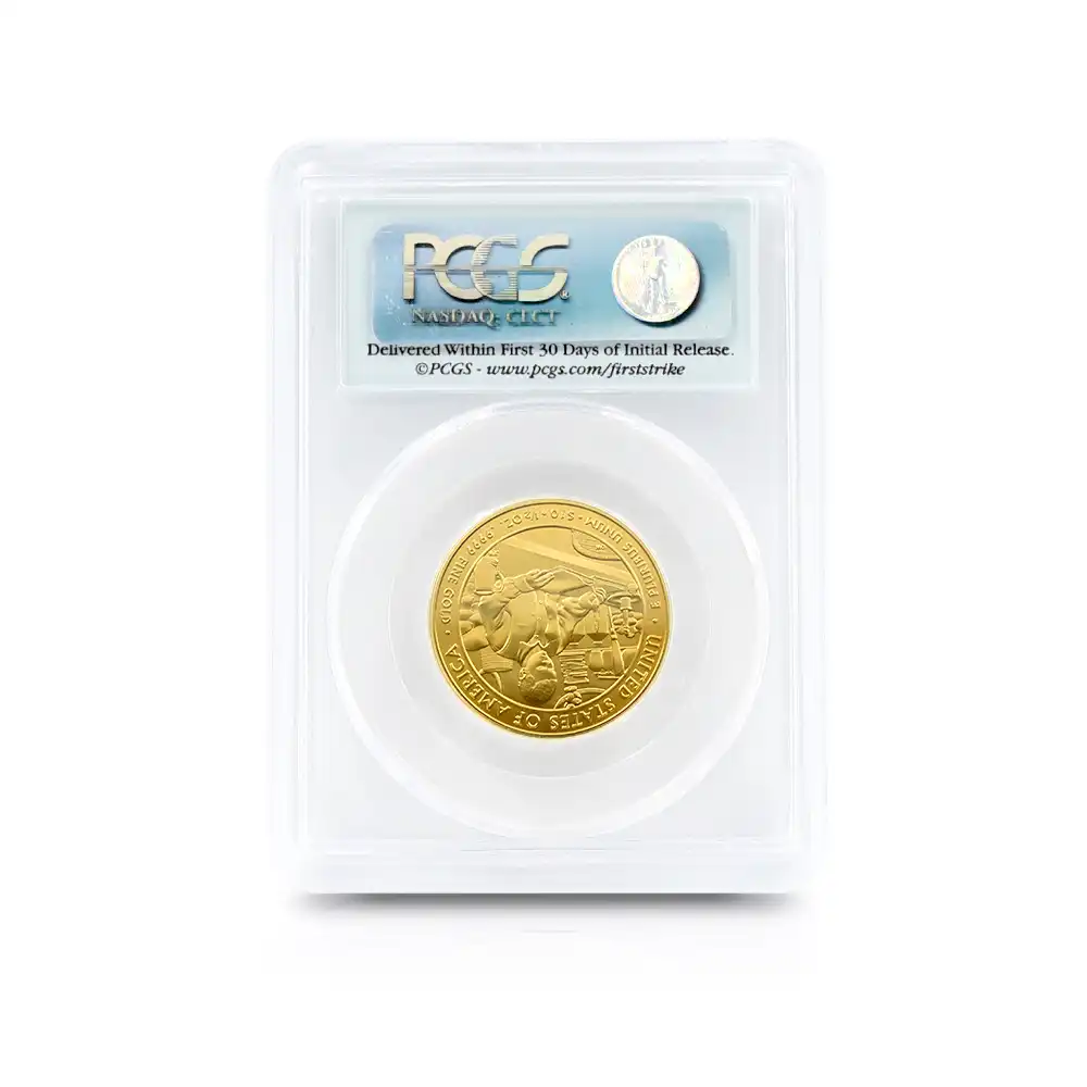 モダンコインs5：1861 アメリカ 2010W ジェームズ・ブキャナンのリバティ 10ドル1/2オンス金貨 ファーストストライク PCGS MS70