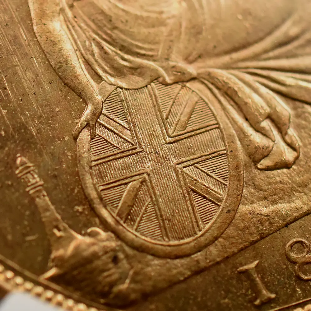 アンティークコイン12:6348 1887 ヴィクトリア女王 ブリタニア ペニー銅貨 NGC MS64RB Thorburn Collection