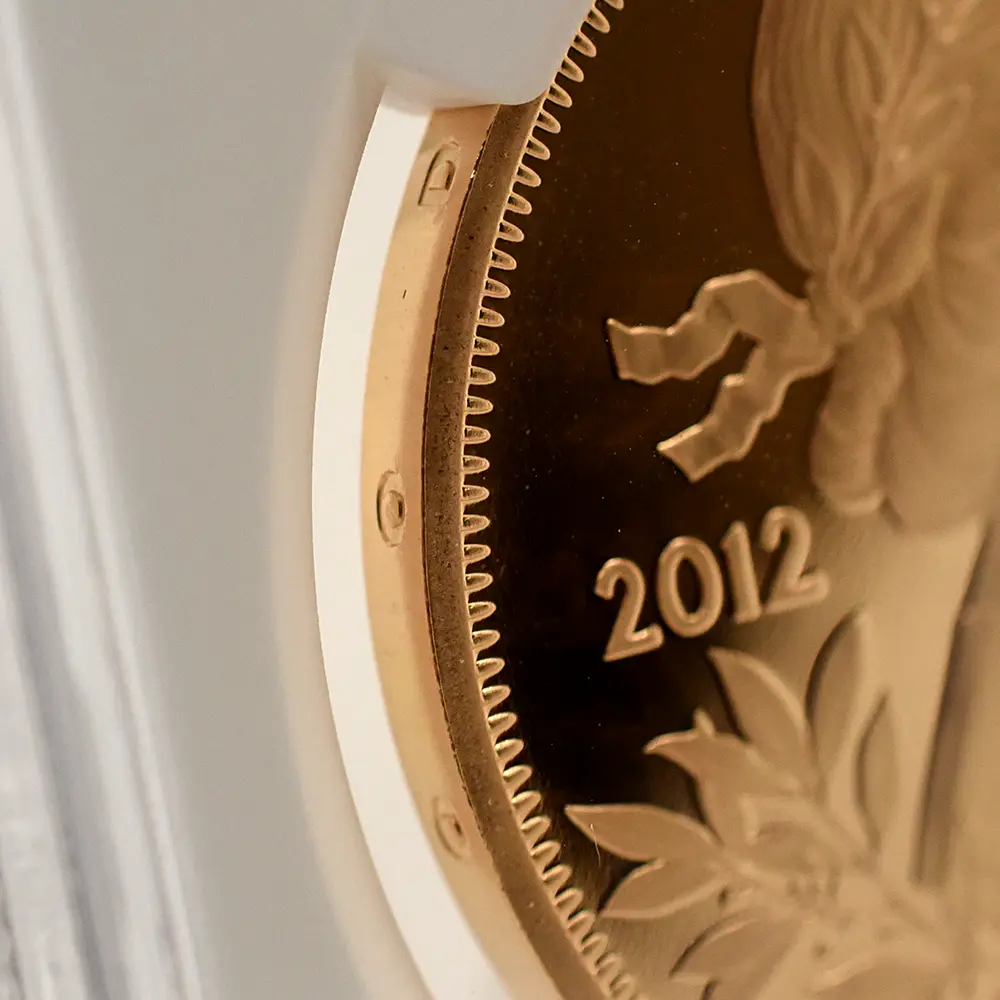 モダンコイン14:6352 2012 エリザベス2世 即位60周年記念 ダイアモンドジュビリー 5ポンド金貨 NGC PF70UC