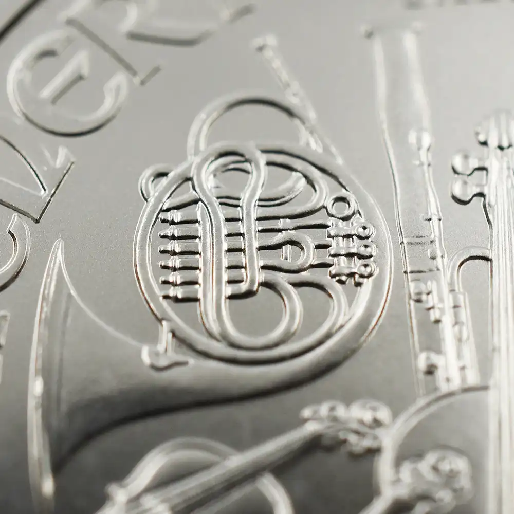 地金型s7：2015 オーストリア 2022 1.5ユーロ1オンス ウィーン地金型銀貨　【10枚】