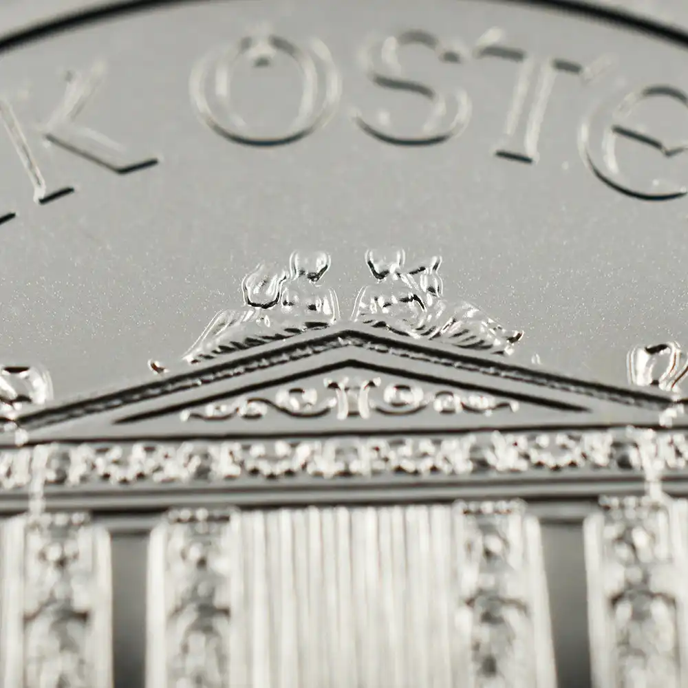 地金型s11：2015 オーストリア 2022 1.5ユーロ1オンス ウィーン地金型銀貨　【10枚】