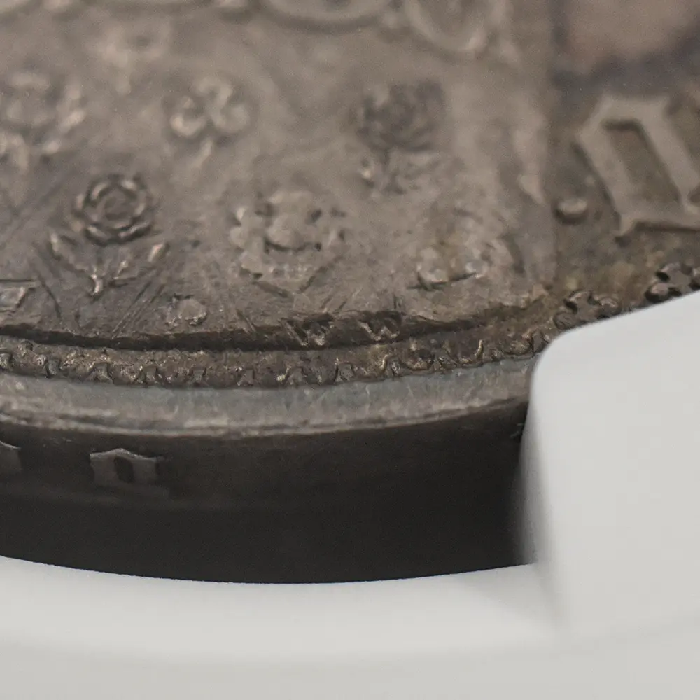 アンティークコイン10：6371 1847 ヴィクトリア女王 ゴチッククラウン銀貨 アンデシモエッジ NGC PF61