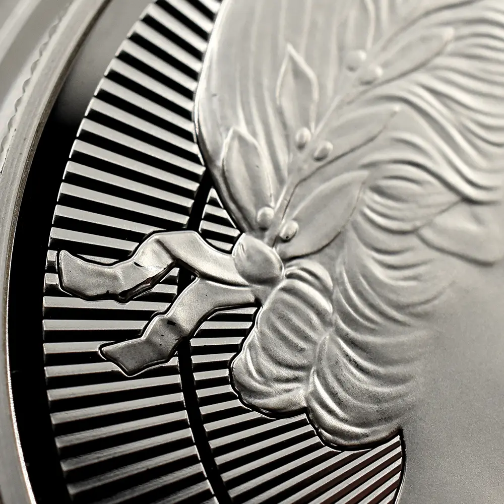 モダンコイン7:6202 2026 チャールズ3世 エリザベス2世のコイン肖像シリーズ 第一弾 ヤングヤングエリザベス 5ポンドプルーフピェフォー銀貨 未鑑定 箱付き