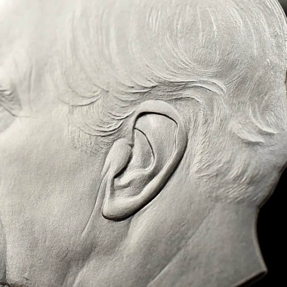 モダンコイン11:6202 2026 チャールズ3世 エリザベス2世のコイン肖像シリーズ 第一弾 ヤングヤングエリザベス 5ポンドプルーフピェフォー銀貨 未鑑定 箱付き