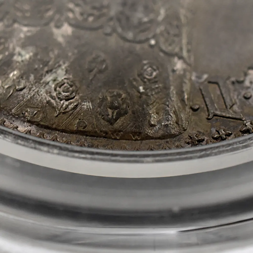 アンティークコイン8：6388 1847 ヴィクトリア女王 ゴチッククラウン銀貨 アンデシモエッジ PCGS PR61 Esc-2571