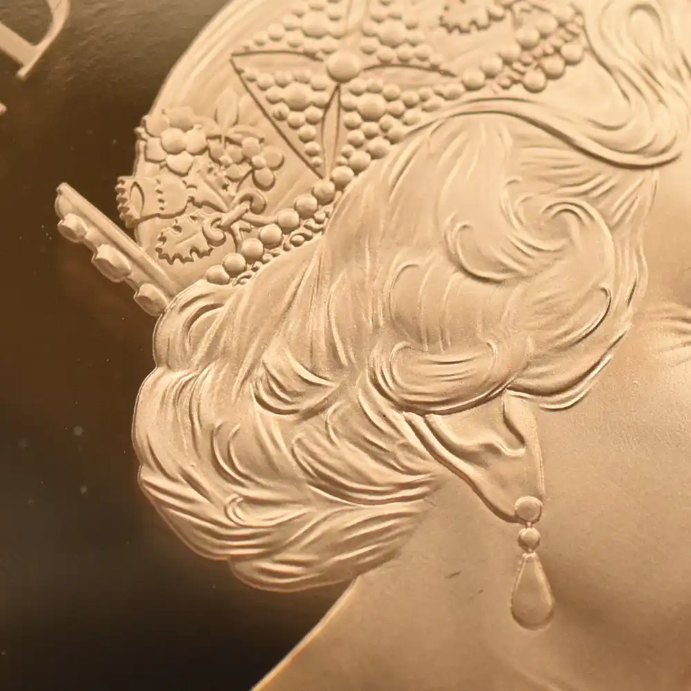 モダンコイン17：2150 2021 エリザベス2世 女王生誕95周年記念 5ポンド金貨 NGC PF70UC 箱付き