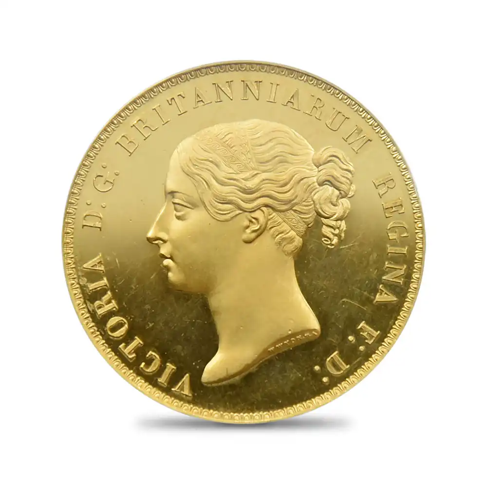 アンティークコインs3：2155 1839 ヴィクトリア女王 ウナ＆ライオン 5ポンド金貨 PCGS PR63DC【R2】
