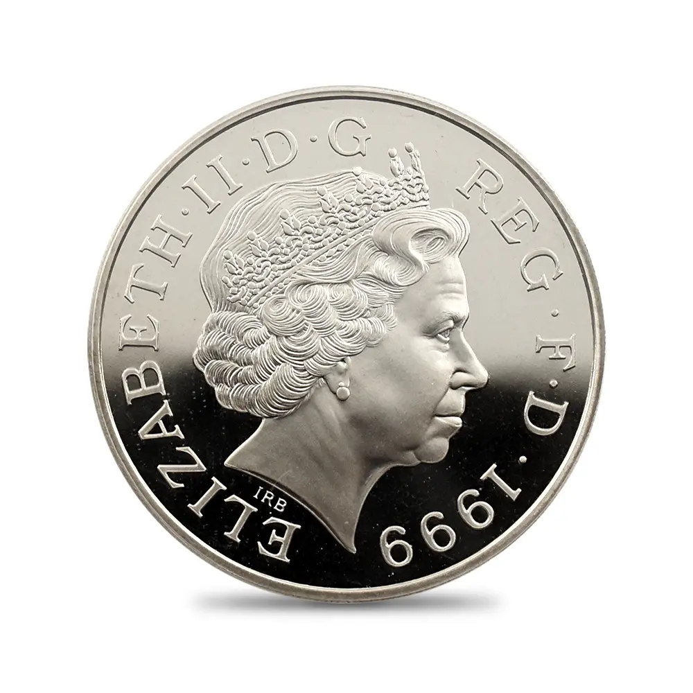 モダンコイン3:6403 1999 エリザベス2世 ダイアナ妃追悼記念 5ポンド白銅貨 PCGS PR69DC S-L6