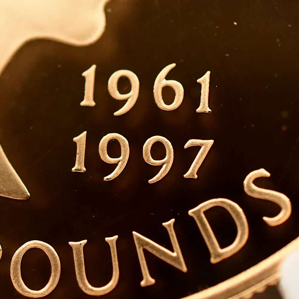 モダンコイン9:6404 1999 エリザベス2世 ダイアナ妃追悼記念 5ポンド金貨 NGC PF68UC