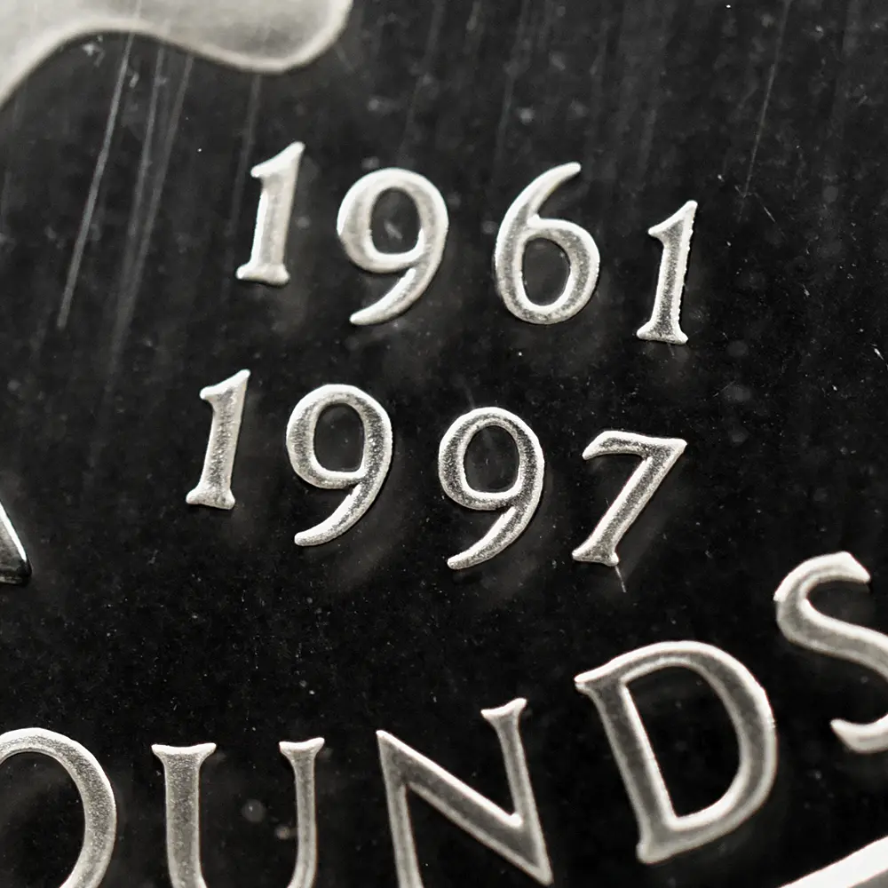 モダンコイン8：6410 1999 エリザベス2世 ダイアナ妃追悼記念 5ポンド銀貨 PCGS PR69DC S-L6