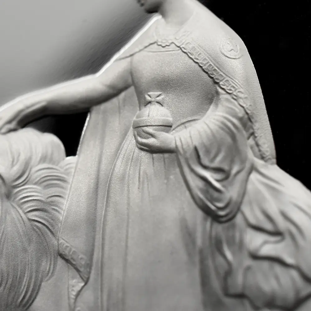 モダンコイン6:6389 オルダニー島 2025 チャールズ3世 ウナ&ライオン ウルトラハイレリーフ 1オンスプルーフ銀貨 発行即日鑑定品 NGC PF70UC 箱付き【ご予約承り品】納期約1~2か月