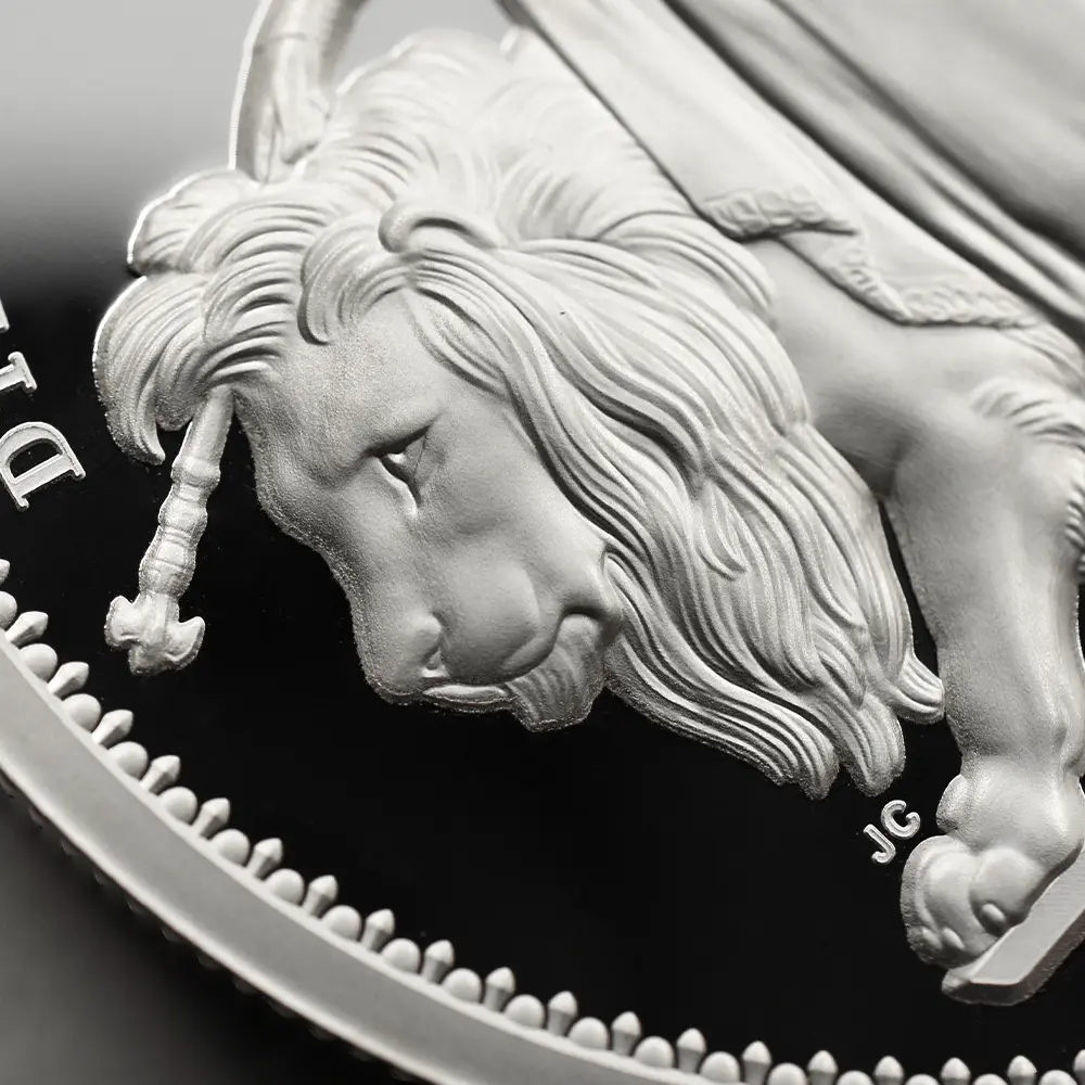 モダンコイン7:6391 オルダニー島 2025 チャールズ3世 ウナ&ライオン ウルトラハイレリーフ 5オンスプルーフ銀貨 発行即日鑑定品 NGC PF70UC 箱付き【ご予約承り品】納期約1~2か月