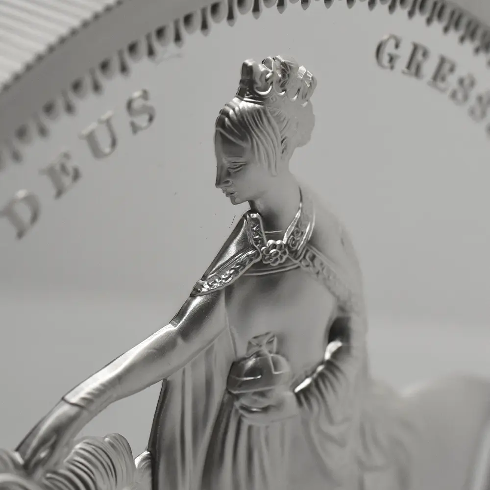 モダンコイン6:6392 オルダニー島 2025 チャールズ3世 ウナ&ライオン ウルトラハイレリーフ 1キロプルーフ銀貨 発行即日鑑定品 NGC PF70UC 箱付き【ご予約承り品】納期約1~2か月