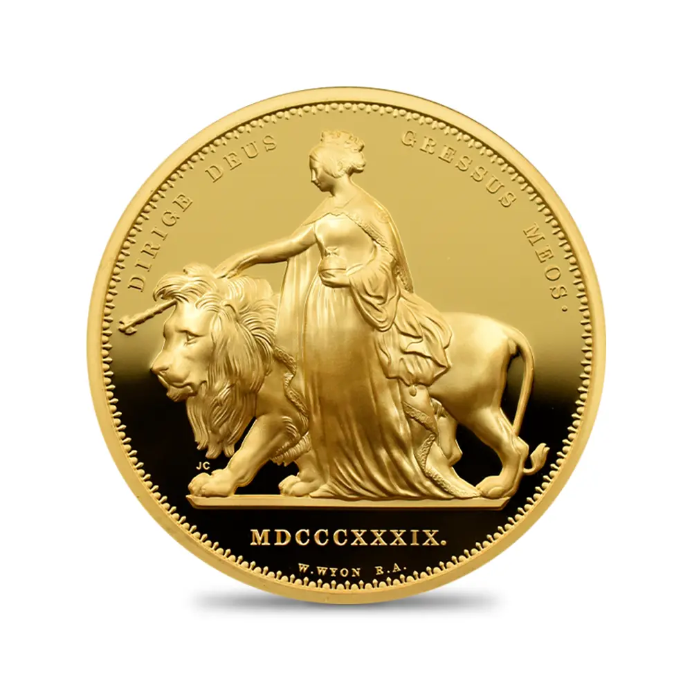 モダンコイン2:6395 オルダニー島 2025 チャールズ3世 ウナ&ライオン ウルトラハイレリーフ 2オンスプルーフ金貨 発行即日鑑定品 NGC PF70UC 箱付き【ご予約承り品】納期約1~2か月