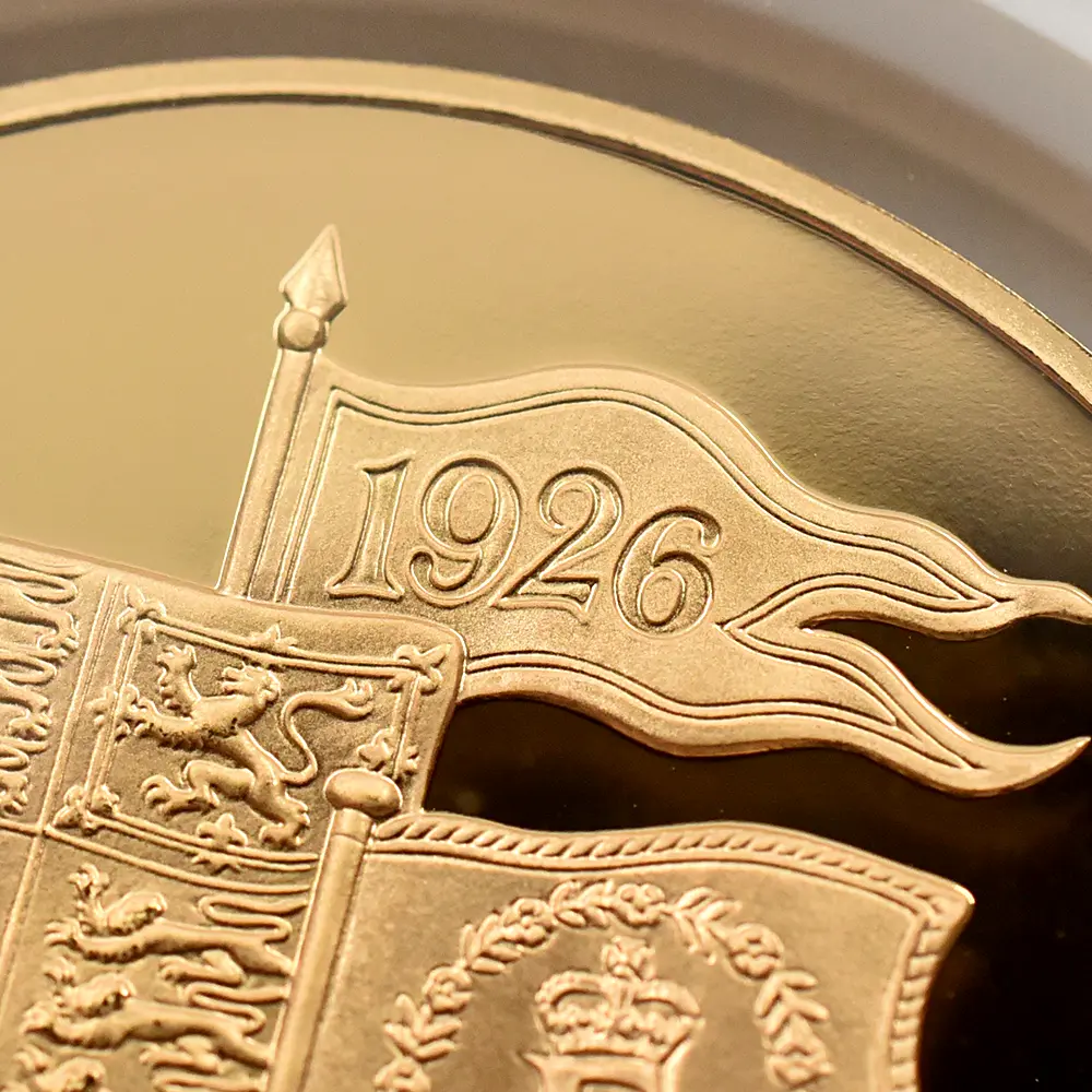 モダンコイン7：6431 1996 エリザベス2世 ミドルエリザべス 女王生誕70周年記念 5ポンド金貨 NGC PF70UC