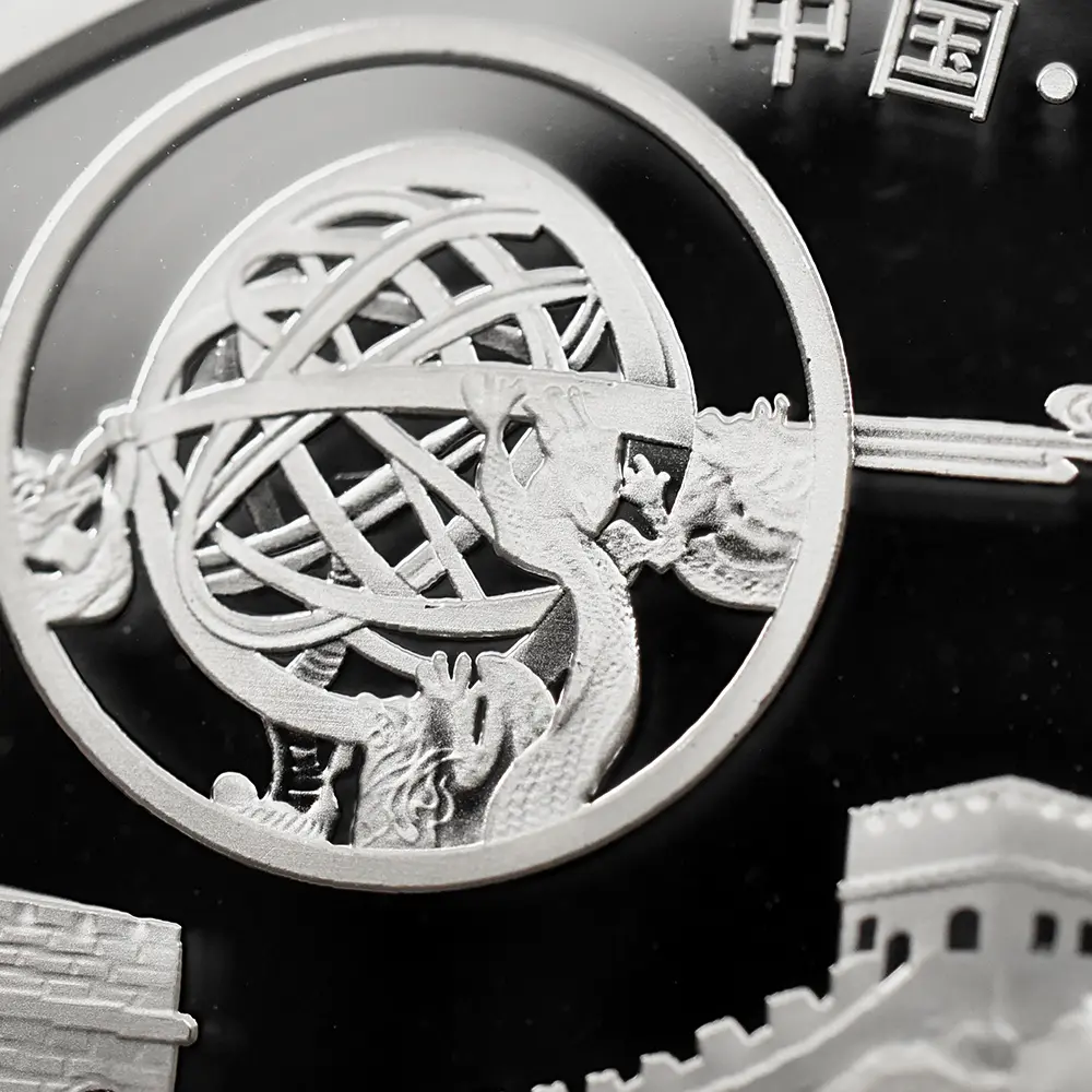 メダル14：6432 中国 2015-2019 パンダ 中秋節 1オンス銀メダル 5枚セット NGC PF70UC 箱付き