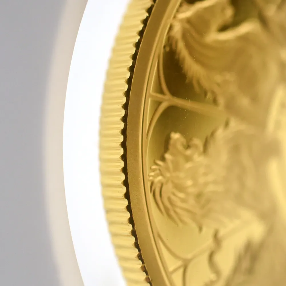 モダンコイン17:6436 2021 エリザベス2世 クイーンズビースト コンプリーター 英国王室の十大守護獣 100ポンド1オンス金貨 NGC PF70UC 箱付き