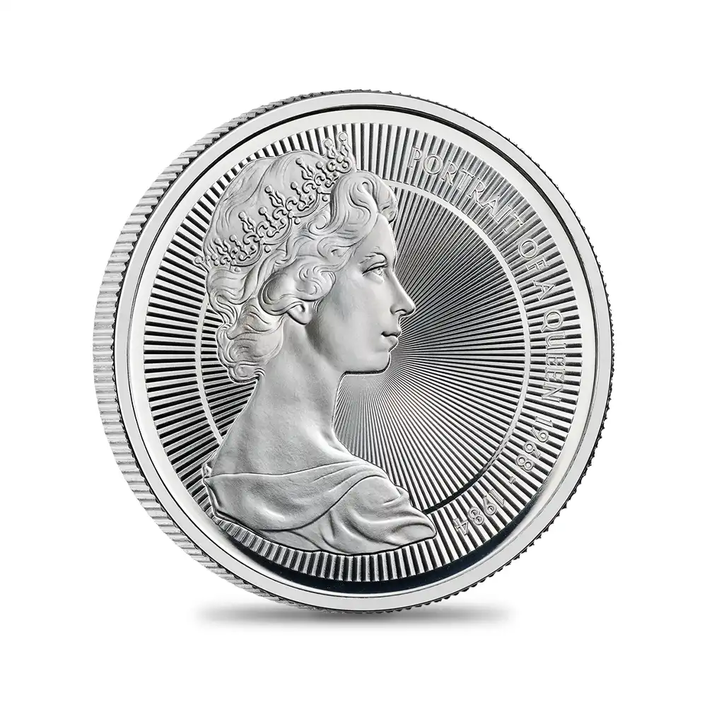 モダンコイン2:6438 【鑑定オプション無し】2026 チャールズ3世 エリザベス2世のコイン肖像シリーズ 第二弾 ヤングエリザベス 5ポンドプルーフ銀貨 未鑑定 箱付き【ご予約承り品】