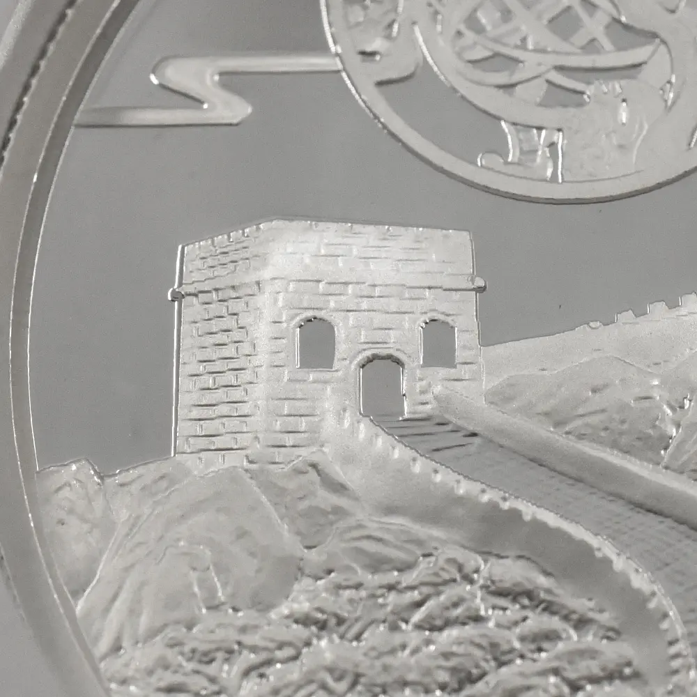 地金型14:6443 中国 2015-2019 パンダ 中秋節 2オンス銀メダル 5枚セット 未鑑定【5枚】 (コインケース付き)