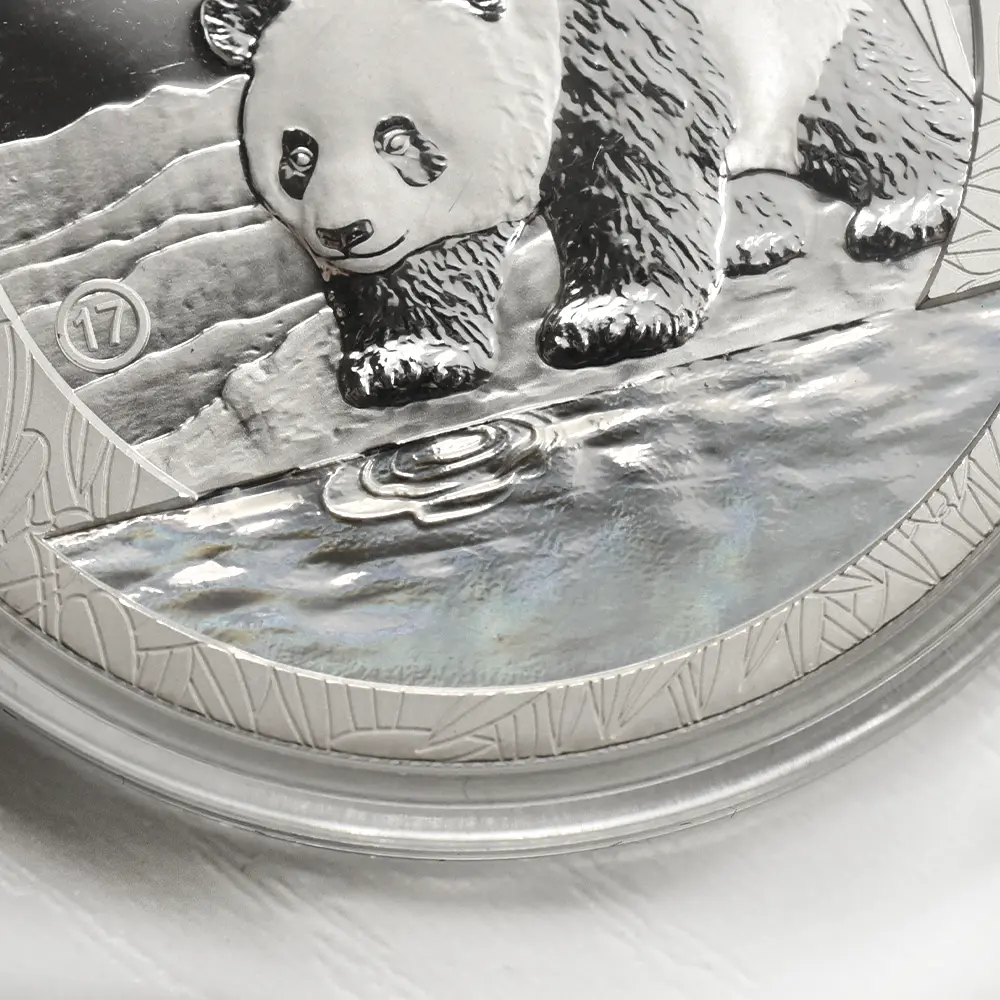 地金型12:6443 中国 2015-2019 パンダ 中秋節 2オンス銀メダル 5枚セット 未鑑定【5枚】 (コインケース付き)