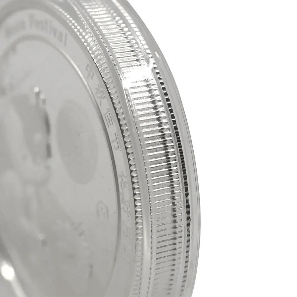 地金型16:6444 中国 2020-2024 パンダ 中秋節 2オンス銀メダル 5枚セット 未鑑定【5枚】 (コインケース付き)