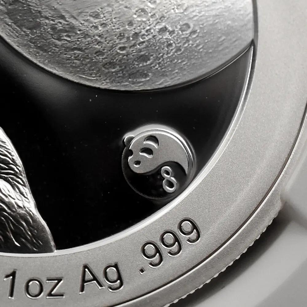 メダル15：6434 中国 2015-2024 パンダ 中秋節 1オンス銀メダル 10枚セット NGC PF70UC 箱付き