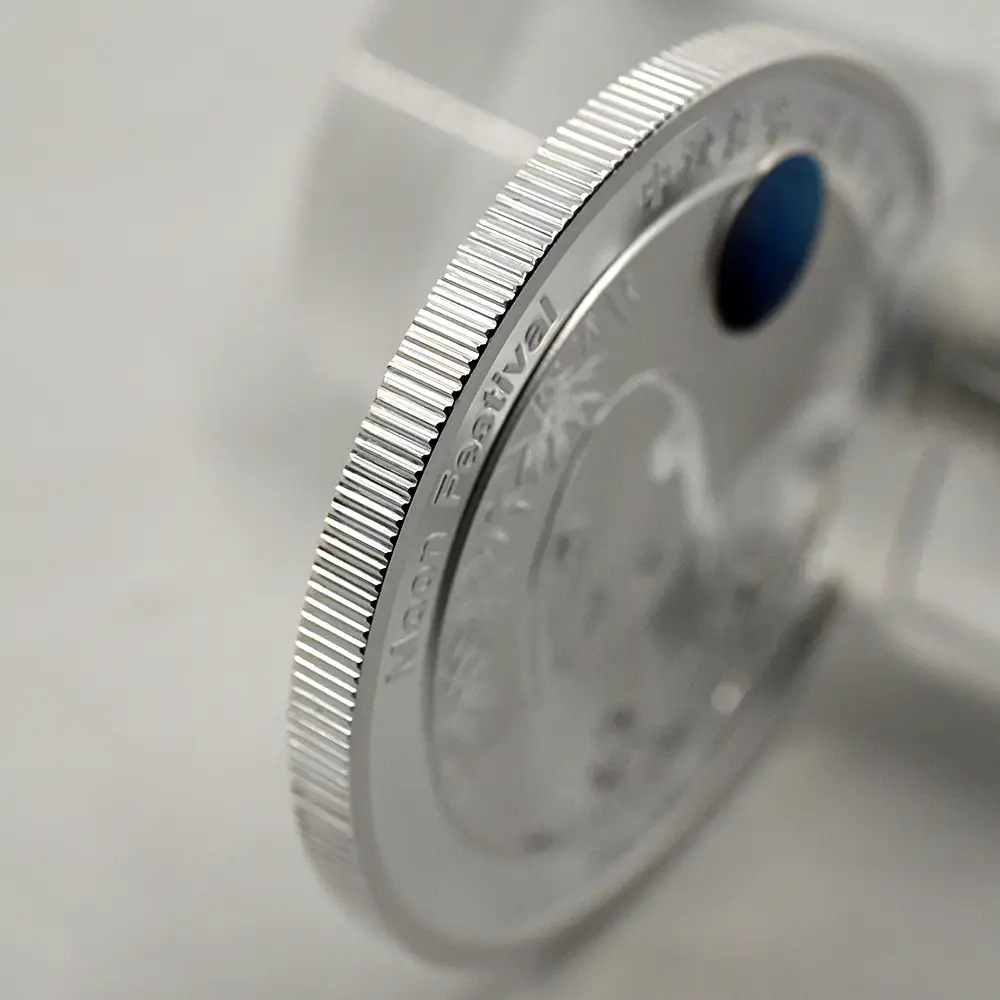 地金型17：6451 中国 2020-2024 パンダ 中秋節 1オンス銀メダル 5枚セット 未鑑定