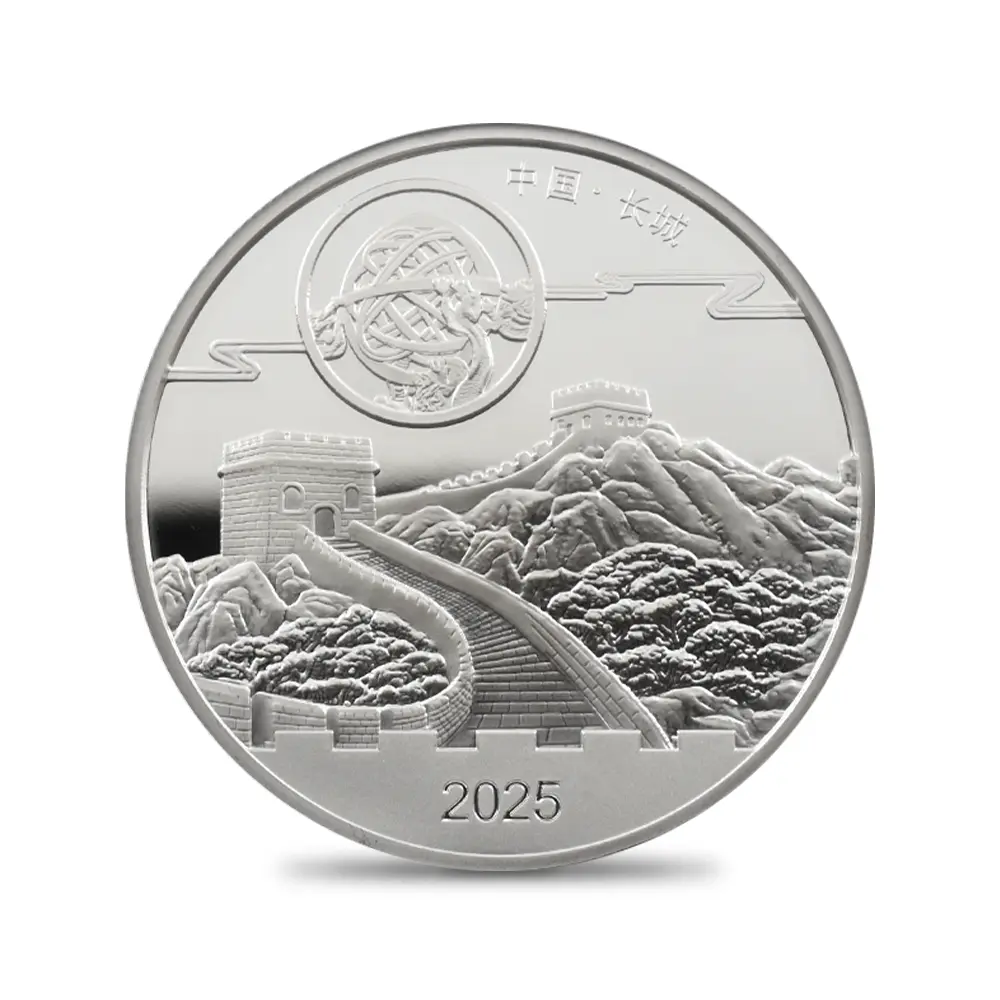 メダル3：6449 中国 2025 パンダ 中秋節10周年記念 1オンス銀メダル NGC PF70UC COA付き