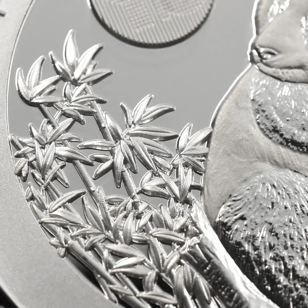 メダル9：6449 中国 2025 パンダ 中秋節10周年記念 1オンス銀メダル NGC PF70UC COA付き