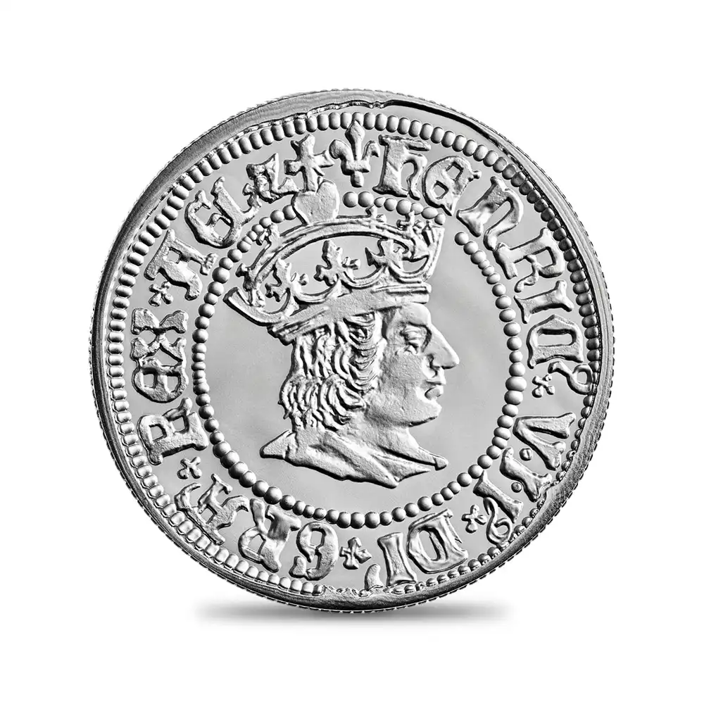 モダンコイン2：1466 2022 エリザベス2世 英国君主コレクション第1弾 ヘンリー7世 5ポンド2オンスプルーフ銀貨 未鑑定【ご予約承り品】