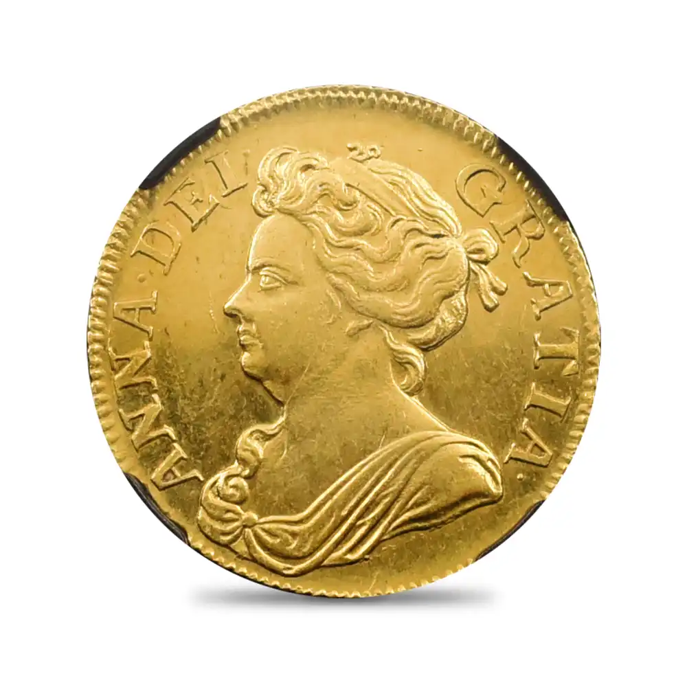 アンティークコイン2：6463 1708 アン女王 ギニー金貨 NGC MS62 S-3572