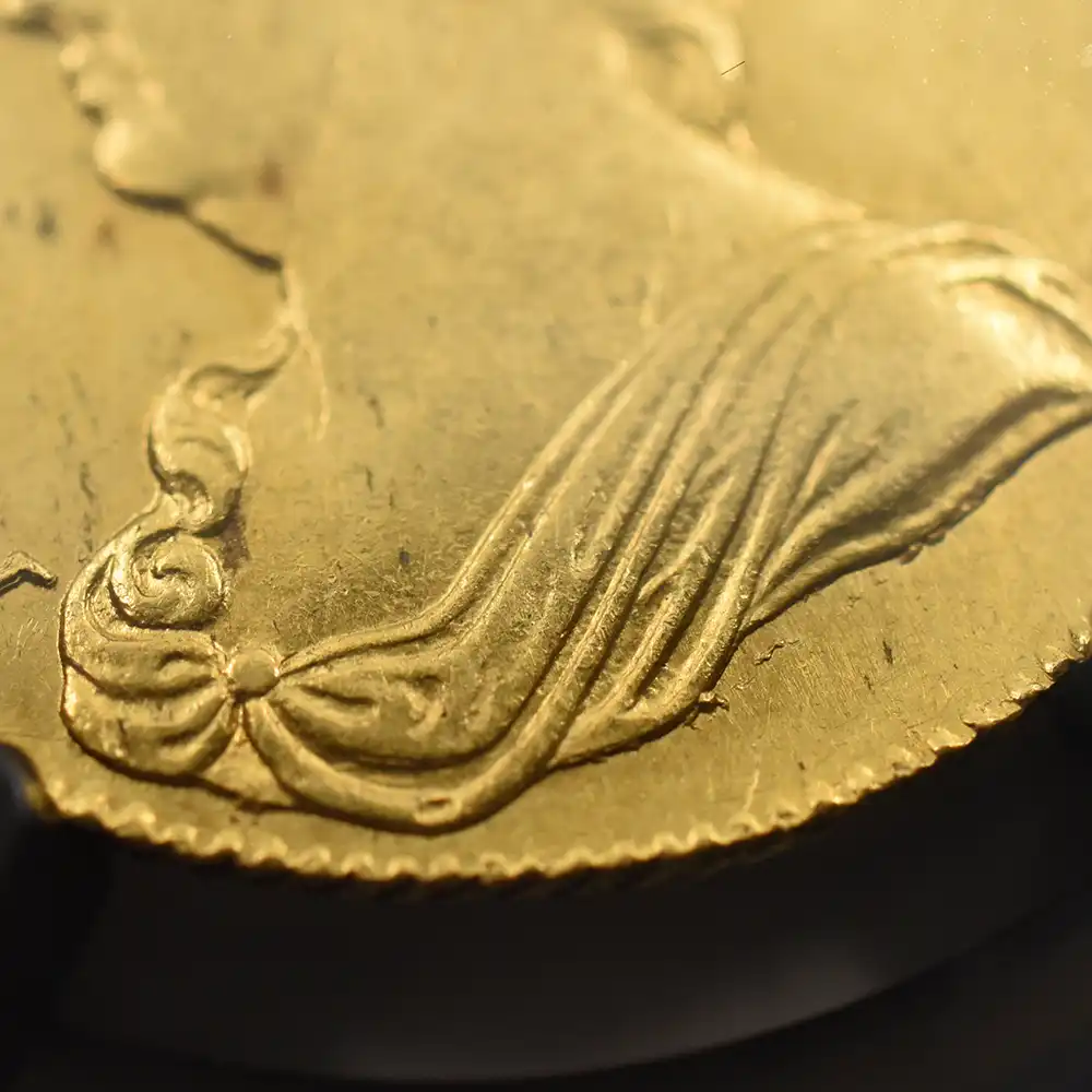 アンティークコイン9：6463 1708 アン女王 ギニー金貨 NGC MS62 S-3572