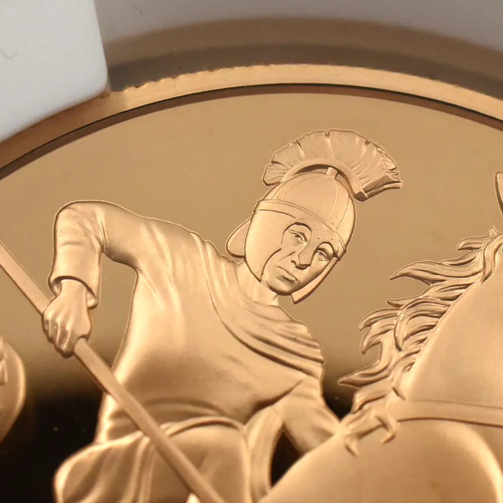 モダンコイン7：6455 2018 エリザベス2世 ジョージ王子誕生5周年記念 5ポンド金貨 NGC PF70UC